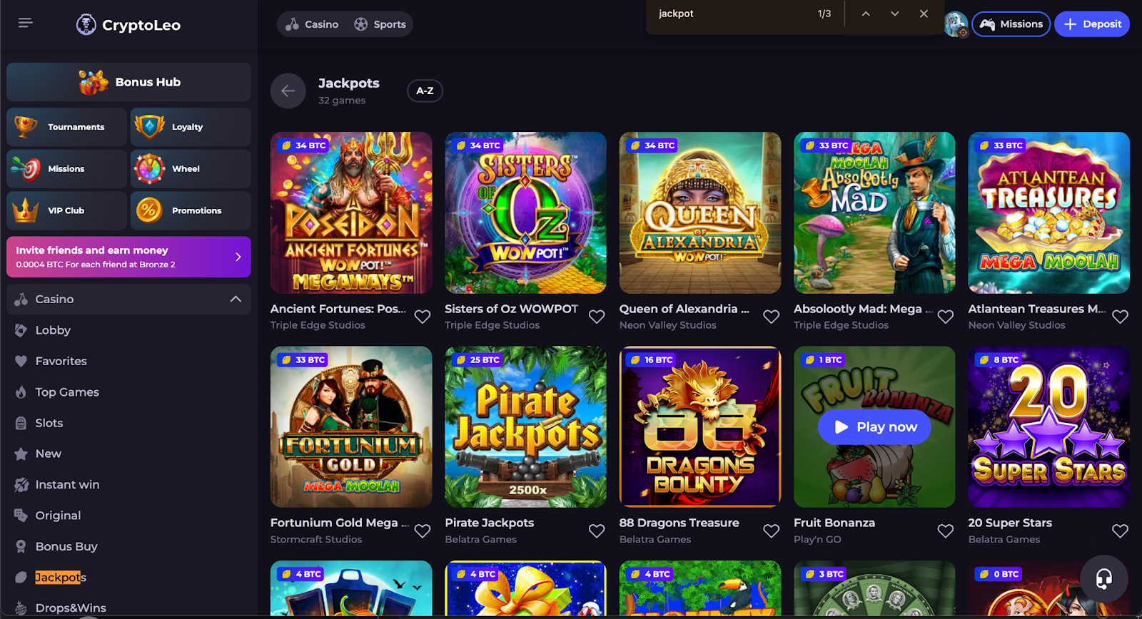 CryptoLeo Casino